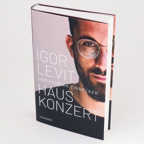 Buchcover und Innenansicht für das Buch: Hauskonzert