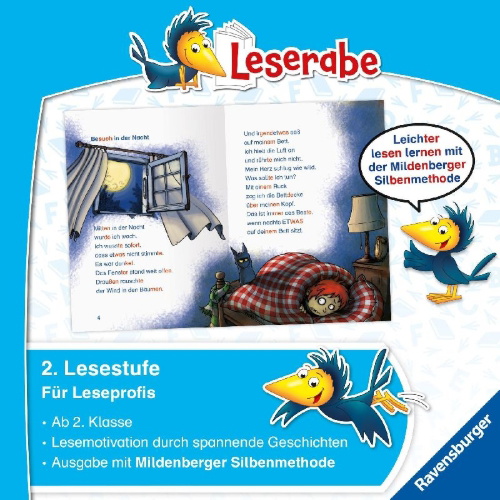 Buchcover und Innenansicht für das Buch: Hilfe, ich bin ein Vampir - Leserabe 2. Klasse - Erstlesebuch ab 7 Jahren