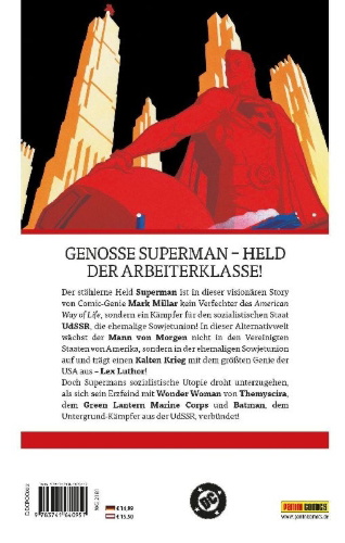 Buchcover und Innenansicht für das Buch: Superman: Red Son #1-#3