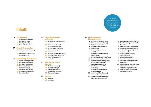 Buchcover und Innenansicht für das Buch: Das Vermieter-Set