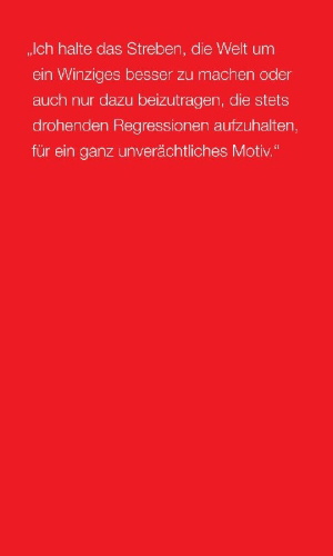 Buchcover und Innenansicht für das Buch: 'Es musste etwas besser werden ...'