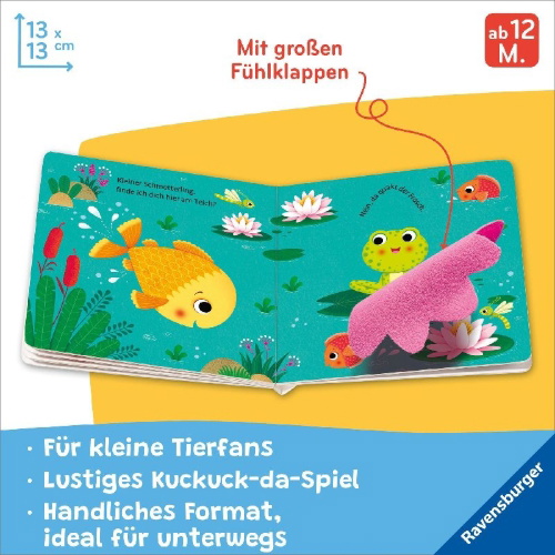 Buchcover und Innenansicht für das Buch: Wo bist du, kleiner Schmetterling?