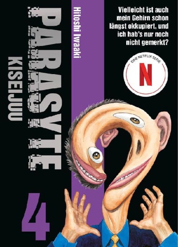 Buchcover und Innenansicht für das Buch: Parasyte - Kiseijuu 04