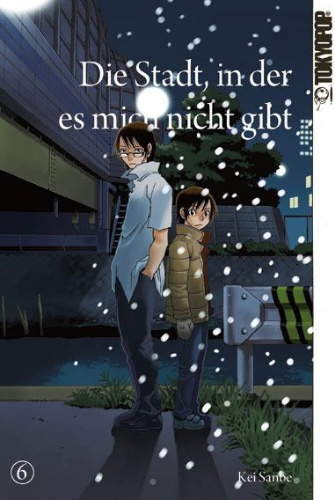 Buchcover und Innenansicht für das Buch: Die Stadt, in der es mich nicht gibt 06