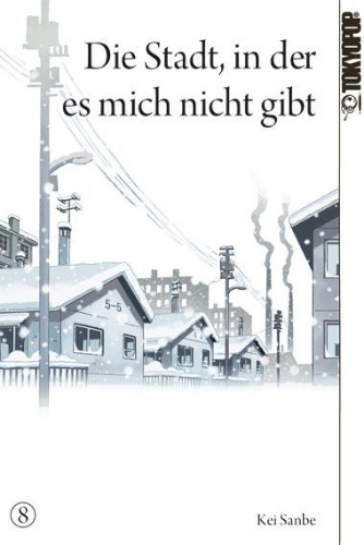 Buchcover und Innenansicht für das Buch: Die Stadt, in der es mich nicht gibt 08