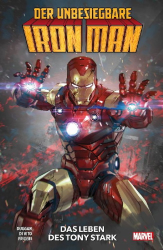 Buchcover und Innenansicht für das Buch: Invincible Iron Man (2022) #1-#6