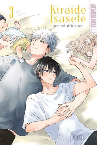 Buchcover und Innenansicht für das Buch: Kiraide Isasete - Lass mich dich hassen 03