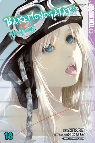 Buchcover und Innenansicht für das Buch: Bakemonogatari 18