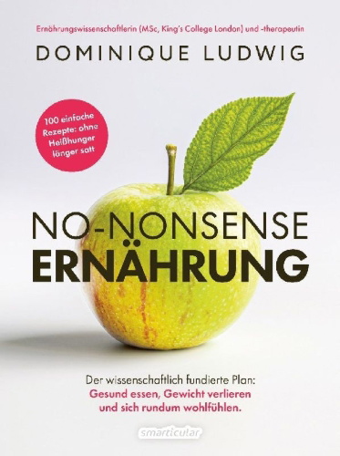 Buchcover und Innenansicht für das Buch: No-Nonsense-Nutrition