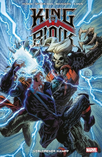 Buchcover und Innenansicht für das Buch: King in Black (2021) 3, KIB: Black Knight (2021) 1, KIB: Marauders (2021) 1, Kib: Return Of The Valkyries (2021) 2, KIB: Gwenom Vs. Carnage (2021) 2, KIB: Black Panther (2021) 1, KIB: Planet of the Symbiotes (2021) 1 (II)