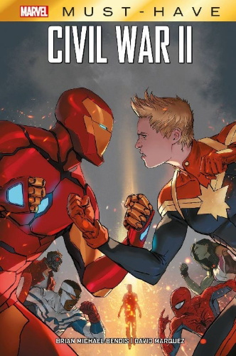Buchcover und Innenansicht für das Buch: Civil War II (2016)