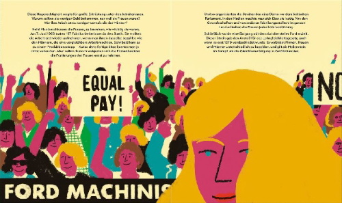 Buchcover und Innenansicht für das Buch: Woman Power