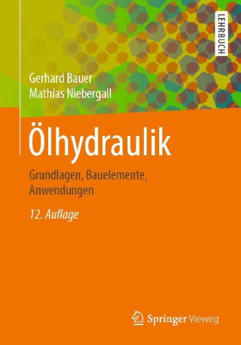 Buchcover und Innenansicht für das Buch: Ölhydraulik