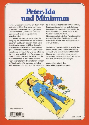 Buchcover und Innenansicht für das Buch: Per, Ida & Minimum