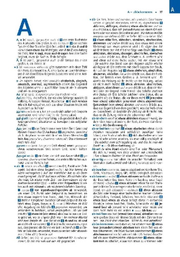 Buchcover und Innenansicht für das Buch: Langenscheidt Großwörterbuch Deutsch als Fremdsprache