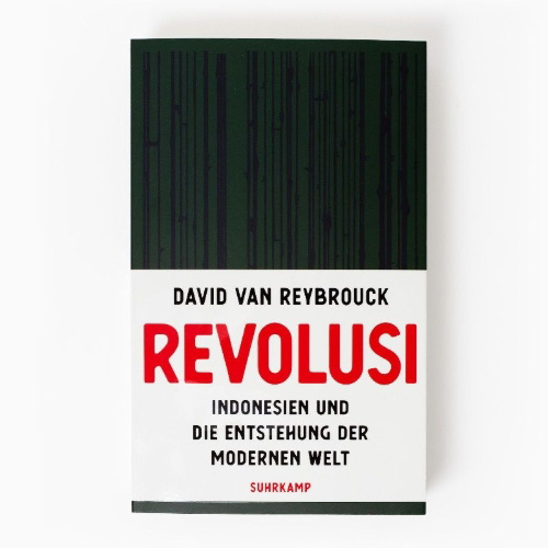 Buchcover und Innenansicht für das Buch: Revolusi. Indonesië en het ontstaan van de moderne wereld