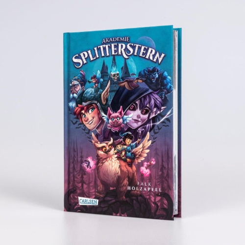 Buchcover und Innenansicht für das Buch: Akademie Splitterstern 1: Akademie Splitterstern