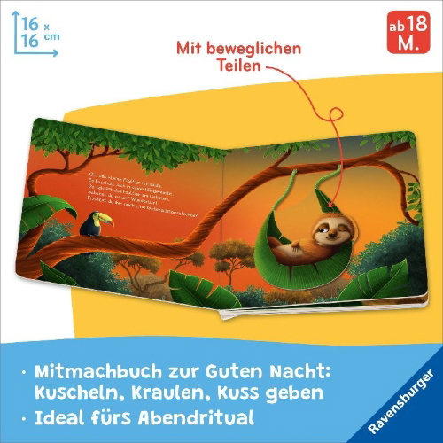 Buchcover und Innenansicht für das Buch: Müde bin ich, deck mich zu