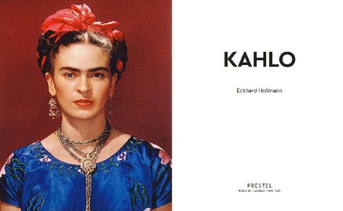 Buchcover und Innenansicht für das Buch: Kahlo