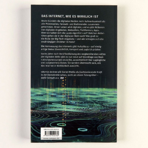 Buchcover und Innenansicht für das Buch: Vermessung der digitalen Welt