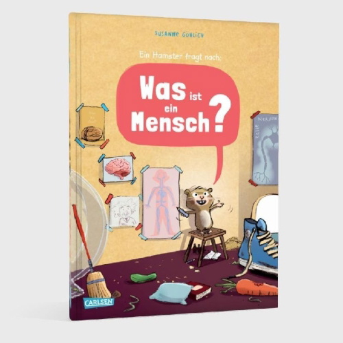 Buchcover und Innenansicht für das Buch: Was ist ein Mensch?