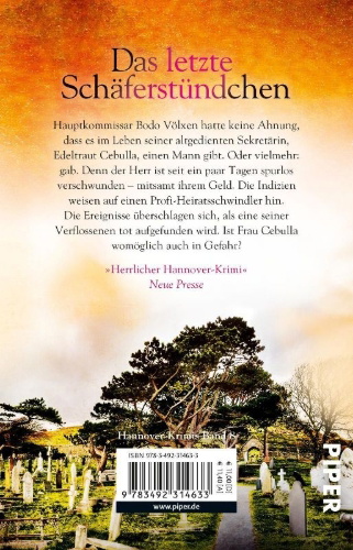 Buchcover und Innenansicht für das Buch: Zärtlich ist der Tod