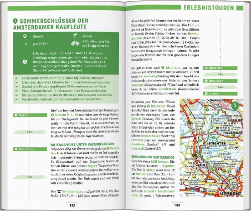 Buchcover und Innenansicht für das Buch: MARCO POLO Reiseführer Niederlande