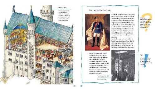 Buchcover und Innenansicht für das Buch: 13 Bauwerke, die du kennen solltest