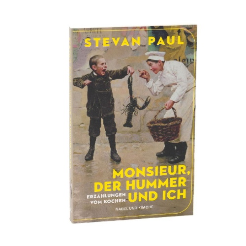 Buchcover und Innenansicht für das Buch: Monsieur, der Hummer und ich