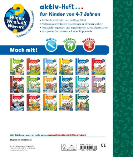 Buchcover und Innenansicht für das Buch: Wieso? Weshalb? Warum? aktiv-Heft - Weihnachten