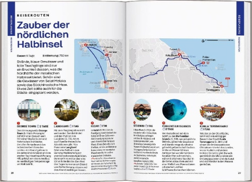 Buchcover und Innenansicht für das Buch: LONELY PLANET Reiseführer Malaysia, Singapur & Brunei