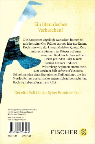 Buchcover und Innenansicht für das Buch: Bitteres Ende