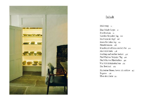 Buchcover und Innenansicht für das Buch: A Cook's Book