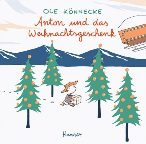 Buchcover und Innenansicht für das Buch: Anton und das Weihnachtsgeschenk
