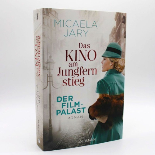 Buchcover und Innenansicht für das Buch: Das Kino am Jungfernstieg - Der Filmpalast