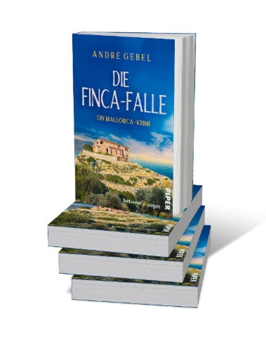 Buchcover und Innenansicht für das Buch: Die Finca-Falle