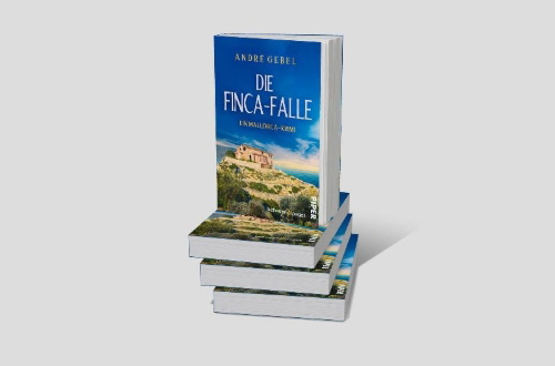 Buchcover und Innenansicht für das Buch: Die Finca-Falle