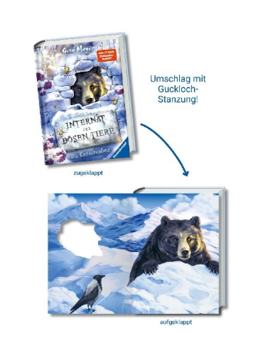 Buchcover und Innenansicht für das Buch: Internat der bösen Tiere, Band 6: Die Entscheidung (Bestseller-Tier-Fantasy ab 10 Jahre)