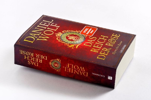 Buchcover und Innenansicht für das Buch: Das Reich der Rose