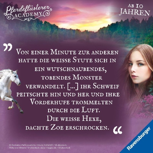 Buchcover und Innenansicht für das Buch: Pferdeflüsterer-Academy, Band 3: Eine gefährliche Schönheit