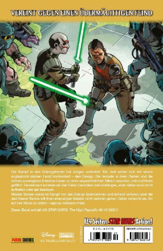 Buchcover und Innenansicht für das Buch: US-Star Wars: The High Republic
