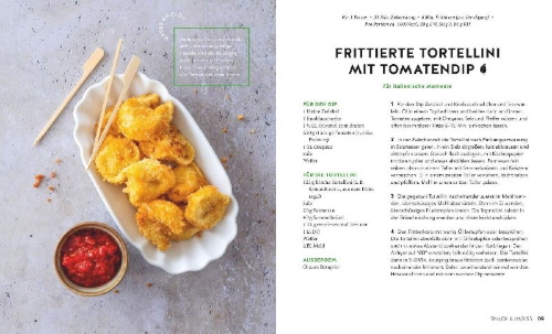 Buchcover und Innenansicht für das Buch: Airfryer for One