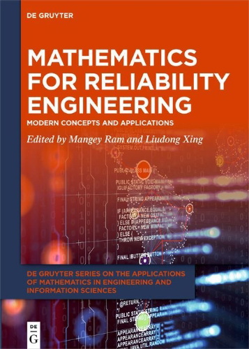 Buchcover und Innenansicht für das Buch: Mathematics for Reliability Engineering