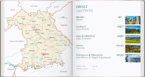 Buchcover und Innenansicht für das Buch: DUMONT Bildband Best of Bavaria / Bayern