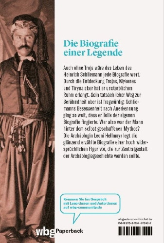 Buchcover und Innenansicht für das Buch: Der Mann, der Troja erfand