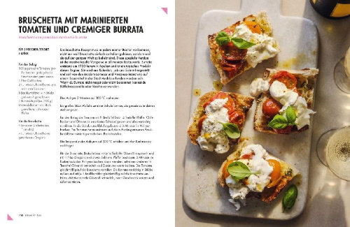 Buchcover und Innenansicht für das Buch: Gino's Air Fryer Cookbook