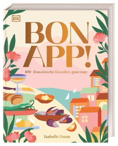 Buchcover und Innenansicht für das Buch: Bon App!