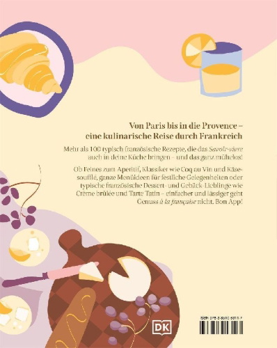 Buchcover und Innenansicht für das Buch: Bon App!