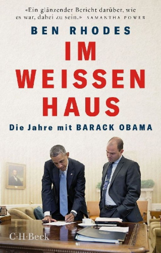 Buchcover und Innenansicht für das Buch: The World as It Is. A Memoir of the Obama White House