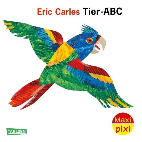 Buchcover und Innenansicht für das Buch: Maxi Pixi 303: VE 5 Eric Carles Tier-ABC (5 Exemplare)